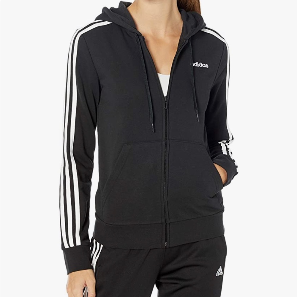 adidas Women's Essentials 3-Stripes Hoodie